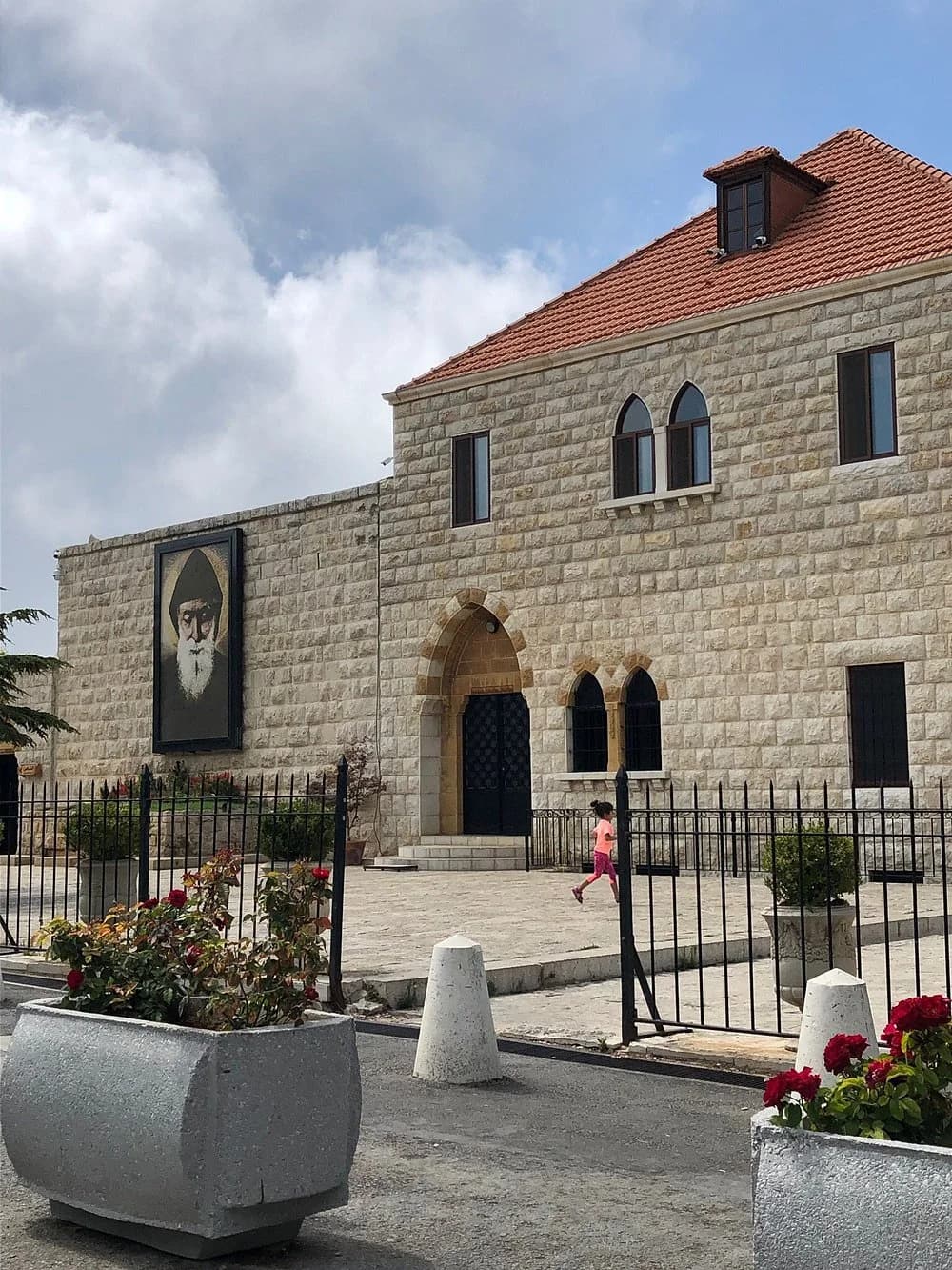 Exterior view of Monastery Saint Maroun (Shrine of Saint Charbel)