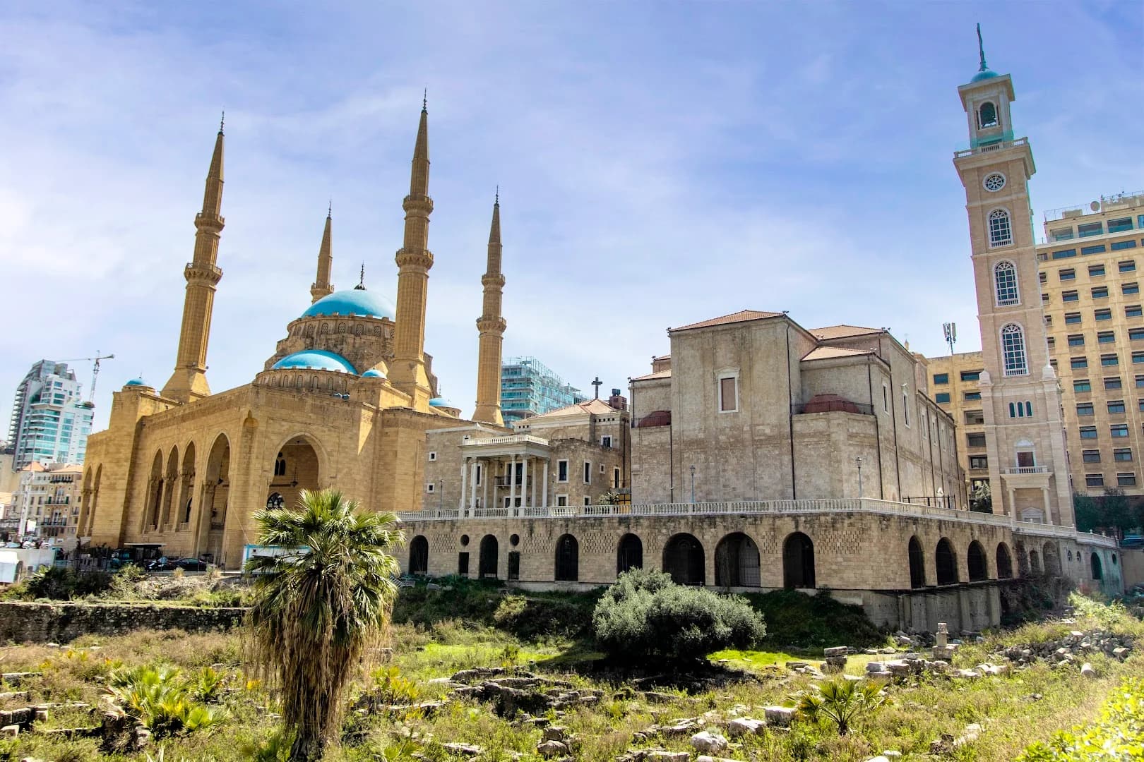 Exterior view of Saint George Maronite Cathedral (Beirut)