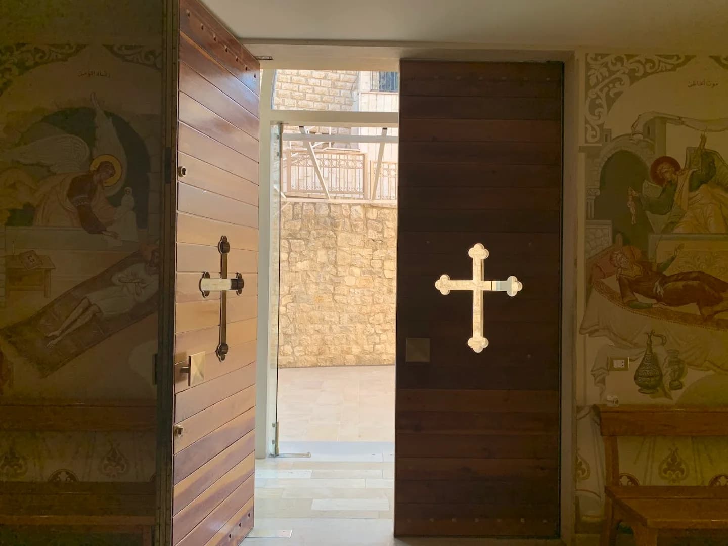Interior view of Saydit El Zalzale Church
