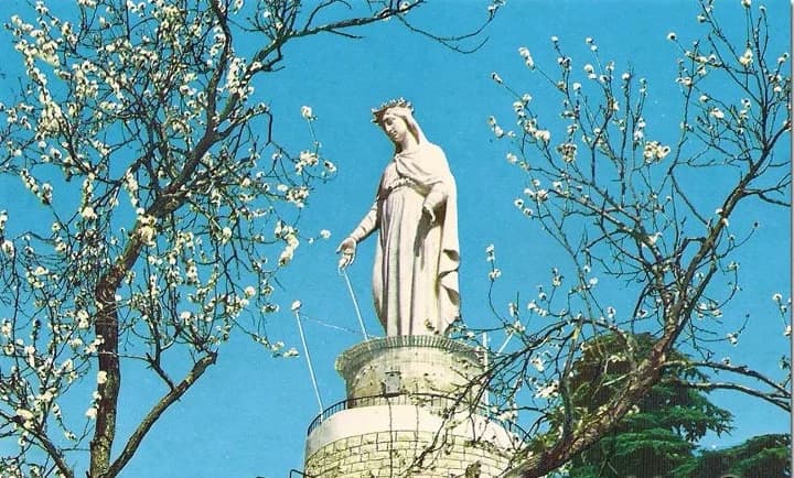 Aerial view of Our Lady of Lebanon