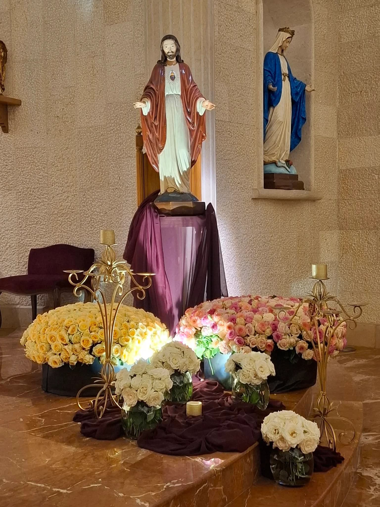 Interior view of Saint Joseph Church (Hadath)