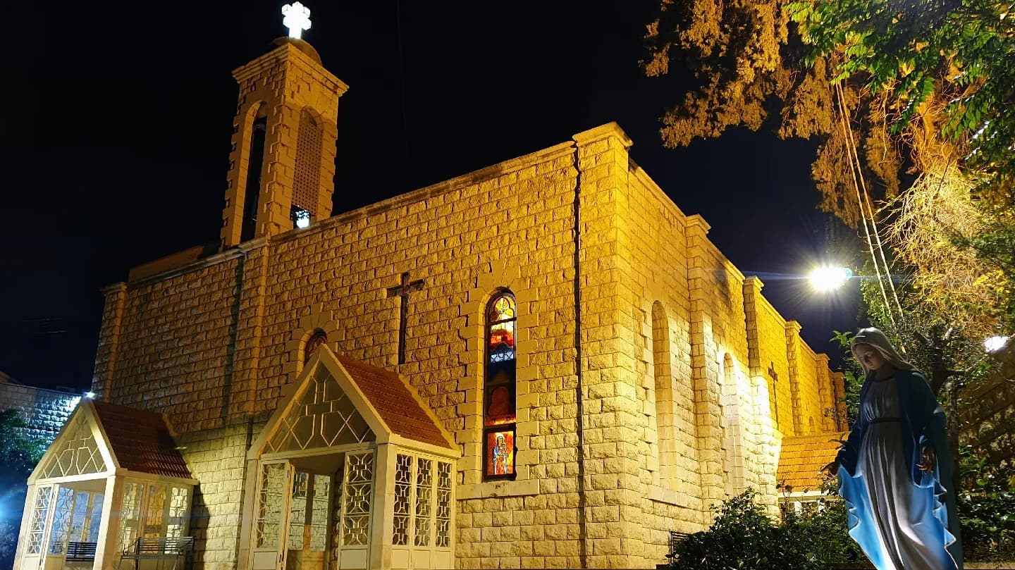 Facade view of Saint Joseph Church (Hadath)
