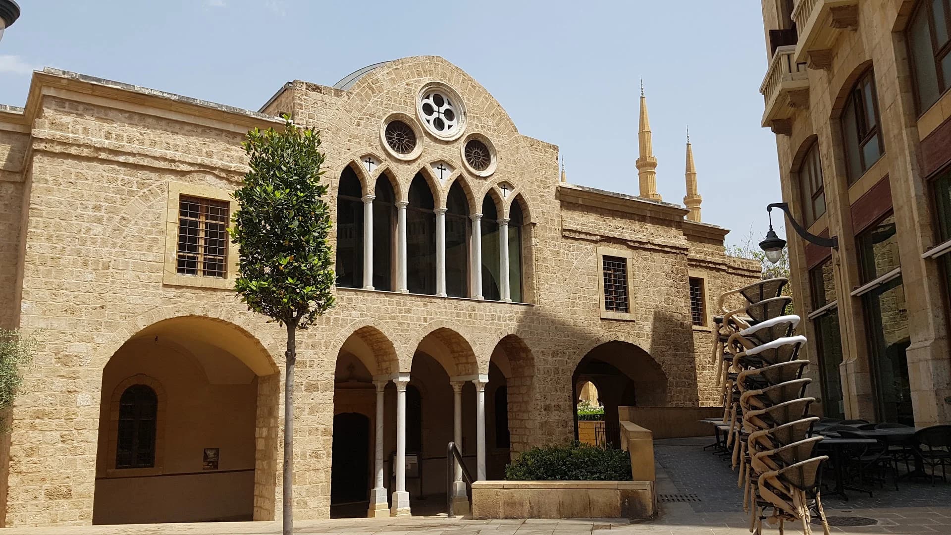 Exterior view of Saint George Greek Orthodox Cathedral (Beirut)