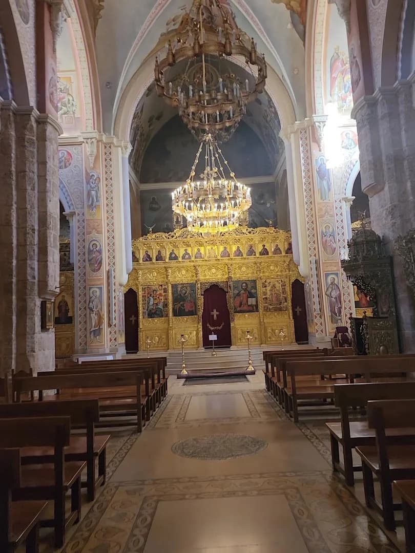 Interior view of Saint George Greek Orthodox Cathedral (Beirut)