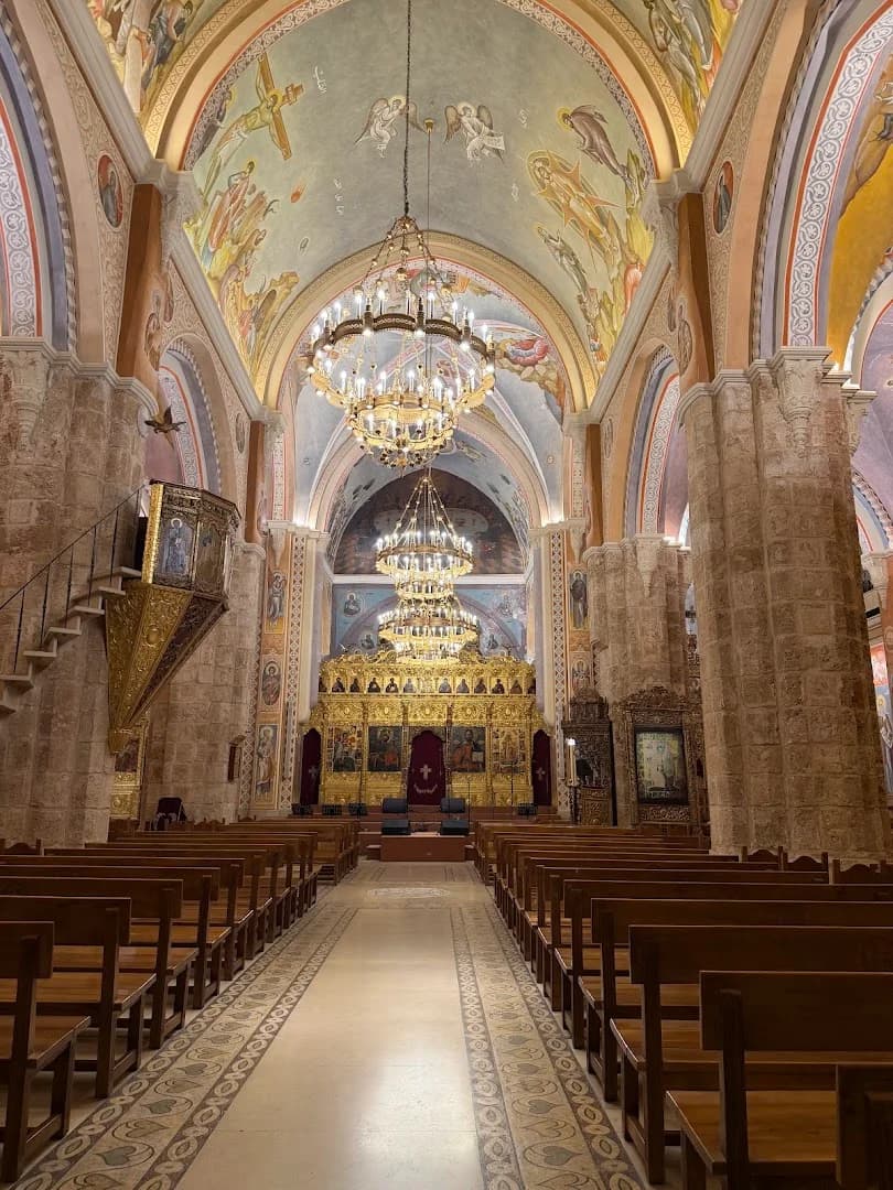 Interior view of Saint George Greek Orthodox Cathedral (Beirut)