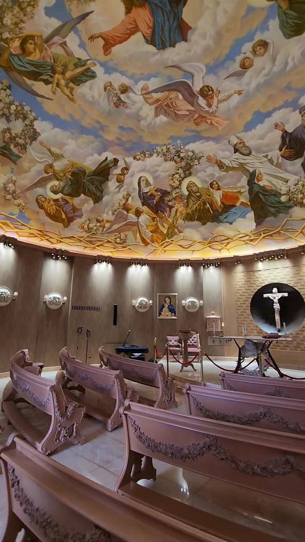 Interior view of Saint Maria Goretti Shrine