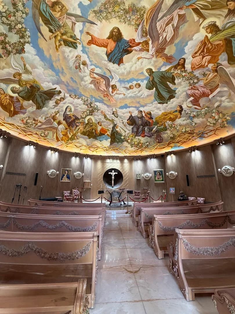 Interior view of Saint Maria Goretti Shrine