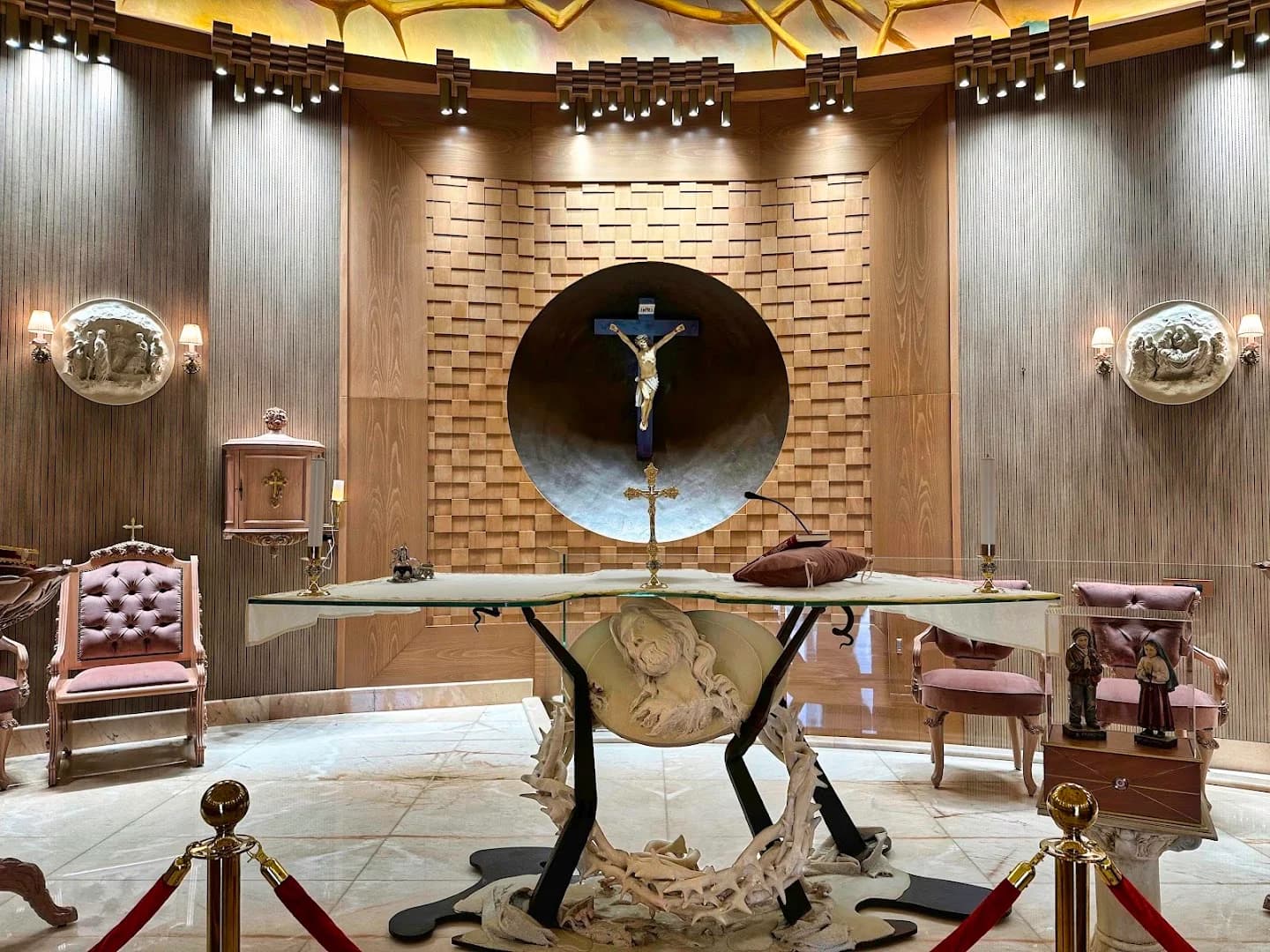 Altar view of Saint Maria Goretti Shrine