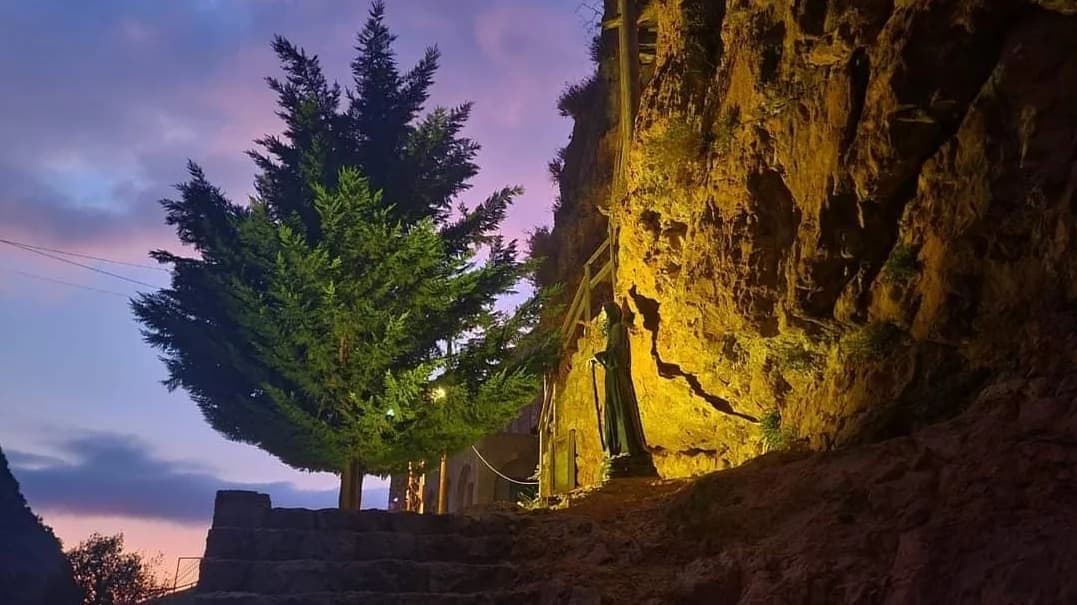 Exterior view of Monastery of Saint Anthony the Great (Qozhaya)