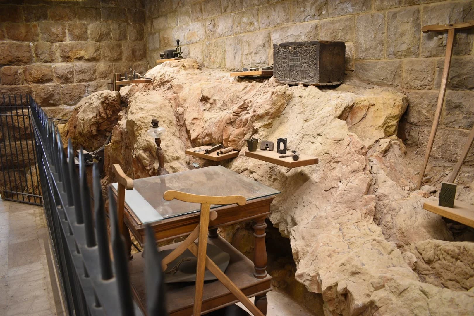 Interior view of Monastery of Saint Anthony the Great (Qozhaya)