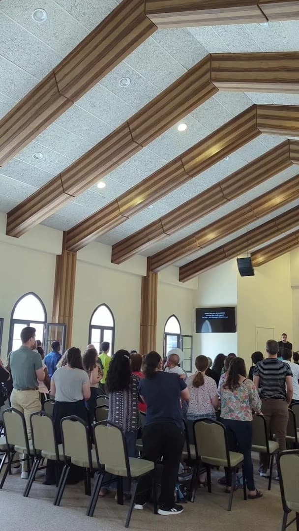Interior view of City Bible Church