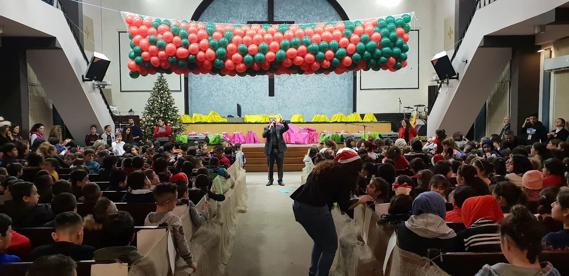 Interior view of Abundant Life Church