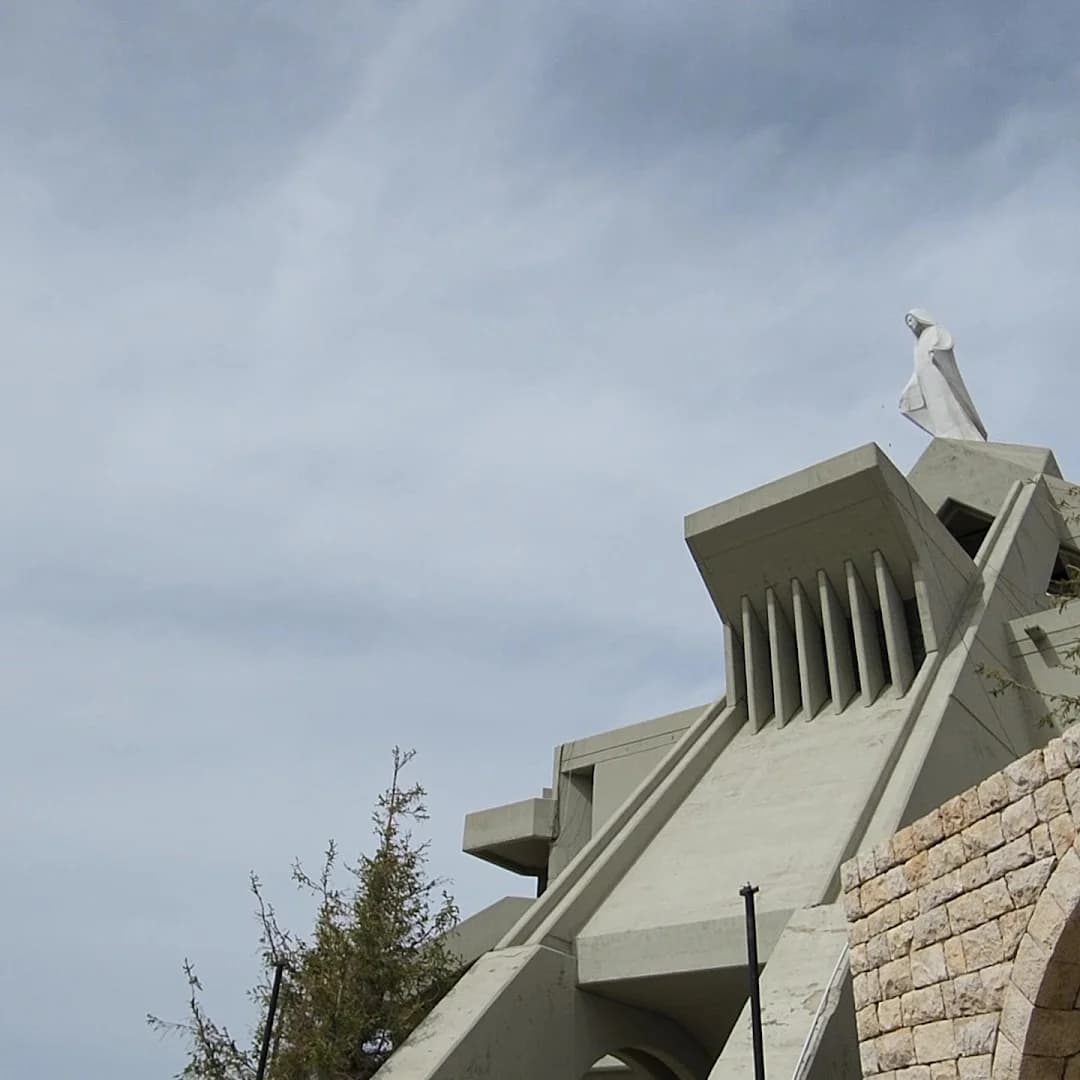 Facade view of Our Lady of the Fortress (Saydet el Hosn)