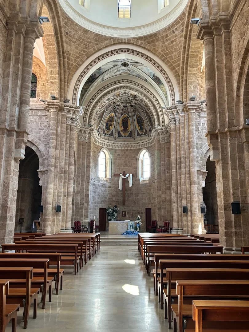 Interior view of Saint Louis Cathedral of the Capuchin Fathers