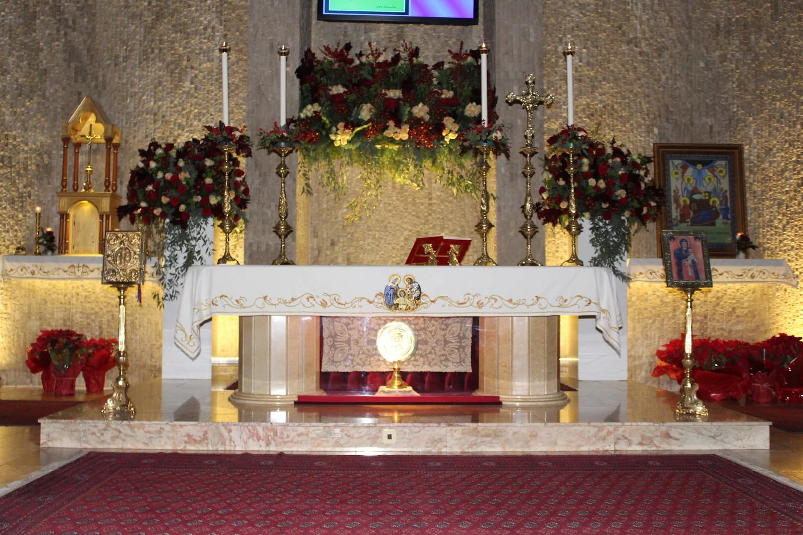 Altar view of Saint Thérèse Church (Beit Meri)