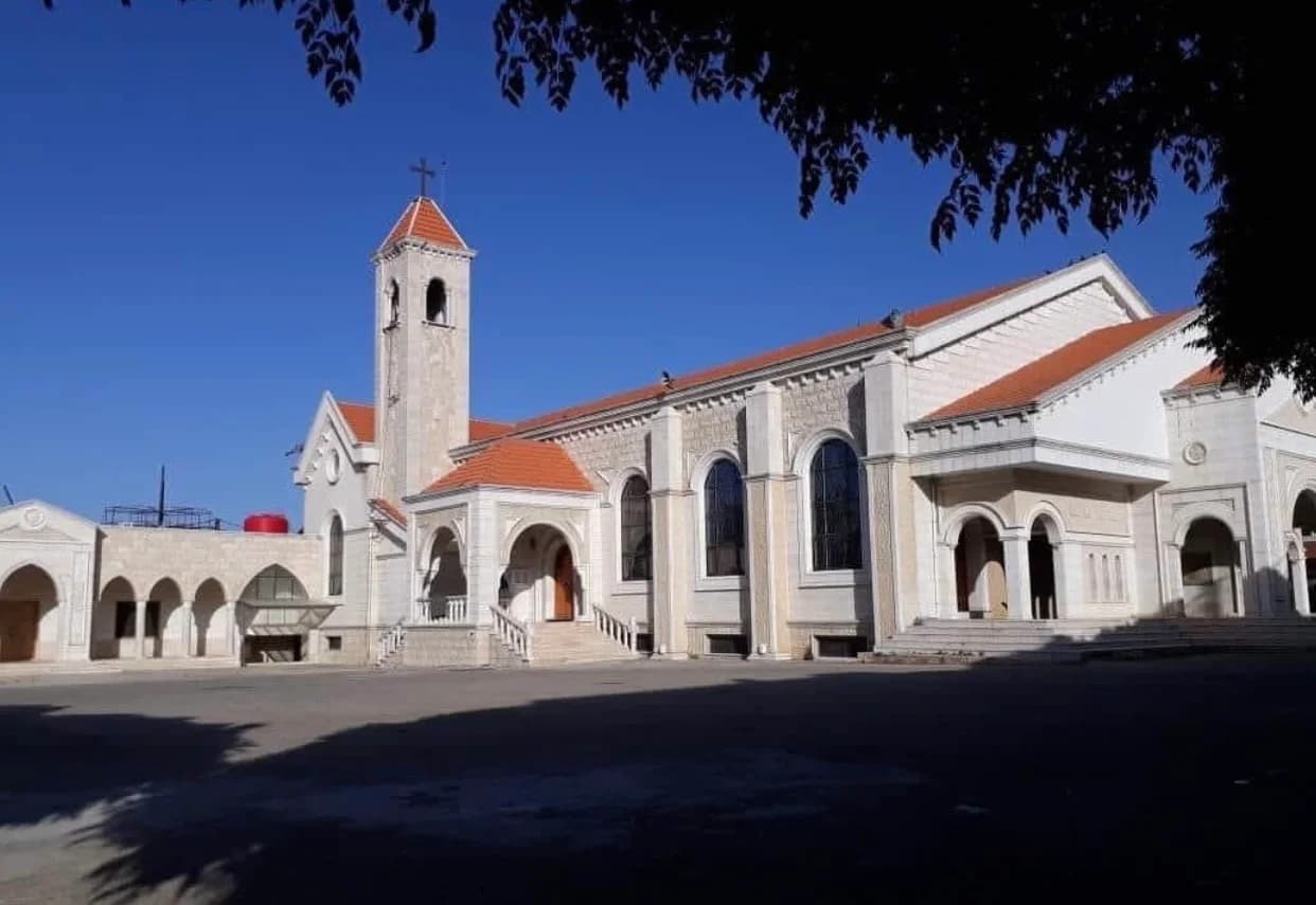 exterior of Église de la Transfiguration, Church in Rmeich, Lebanon