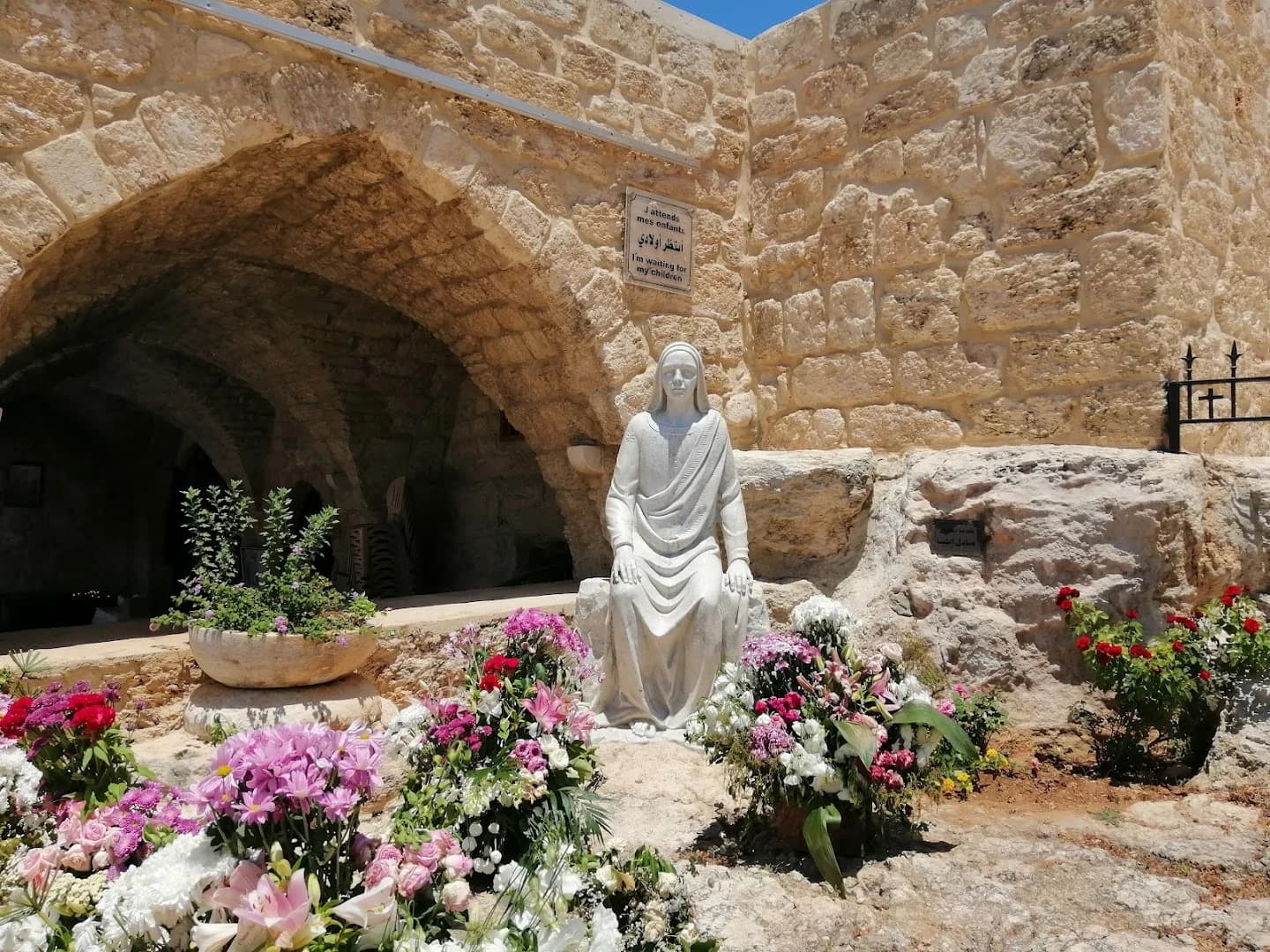 Exterior view of Basilica of Our Lady of Mantara