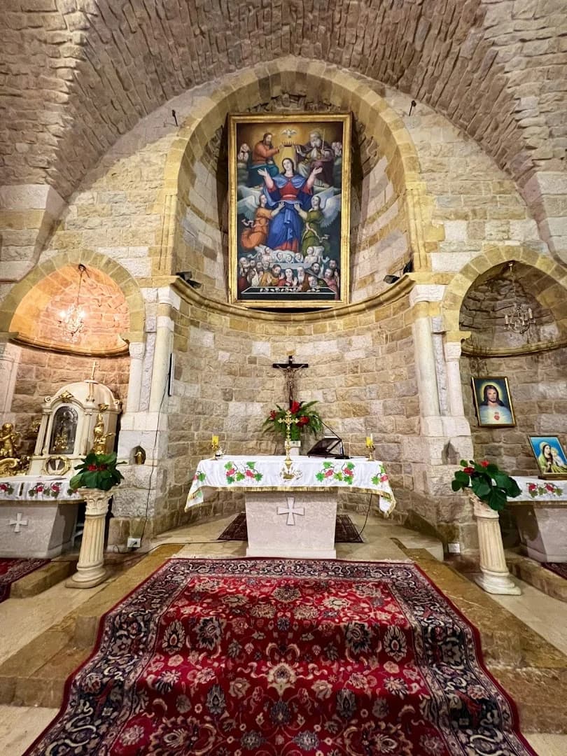 Interior view of Convent of Our Lady of the Fields