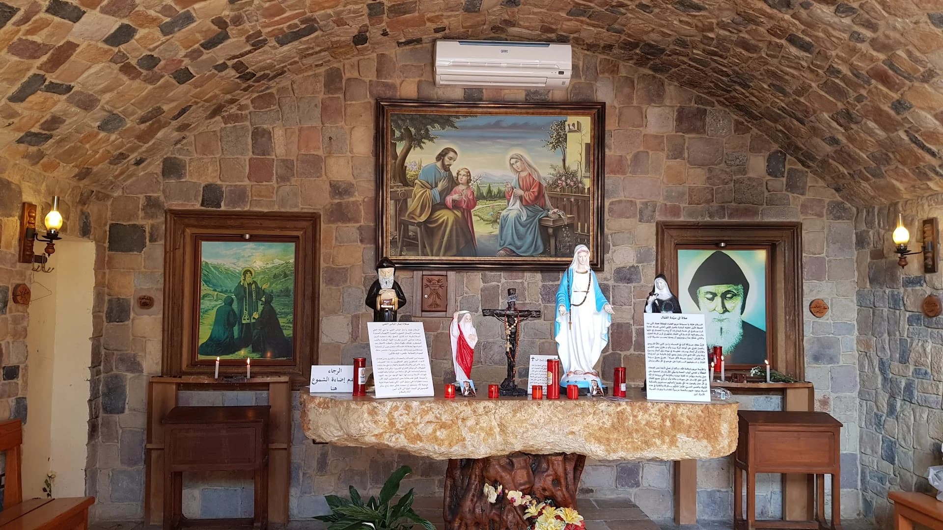 Interior view of Saint Elias Church (Jisr El Bacha)