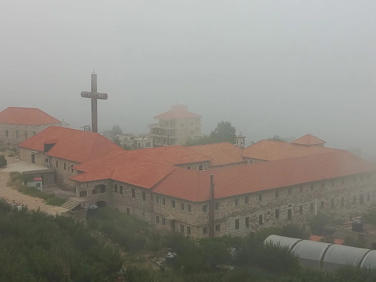 Exterior view of Saint Sassine Monastery