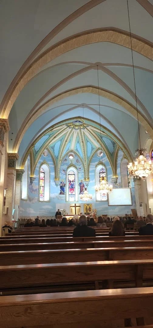 Interior view of Saints Peter & Paul Church
