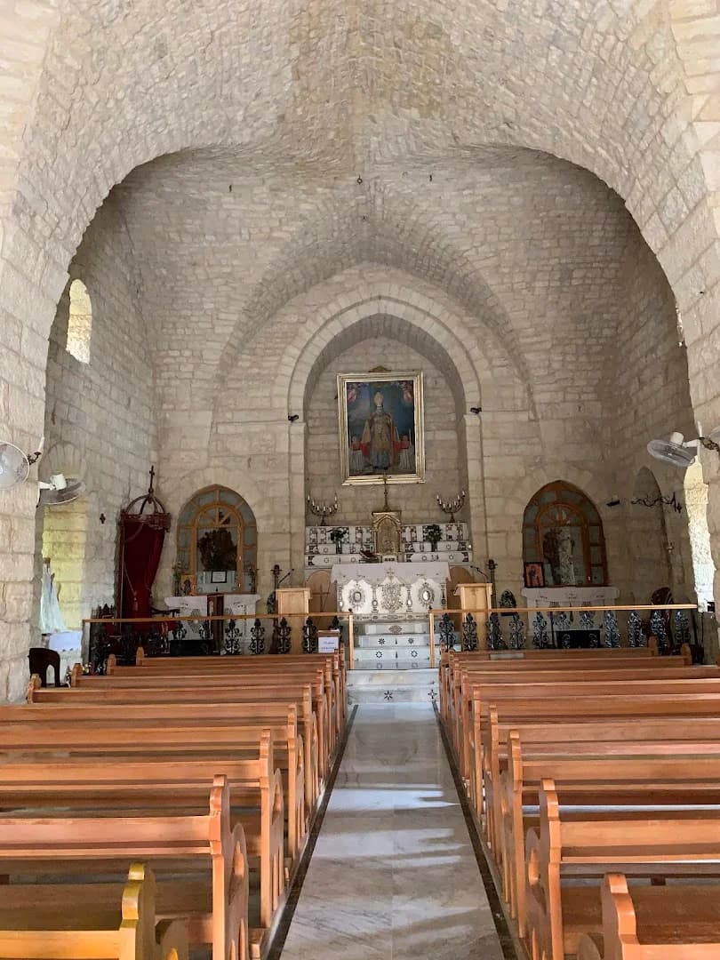 Interior view of Saint John Maroun Monastery (Maronite Diocese Of Batroun)