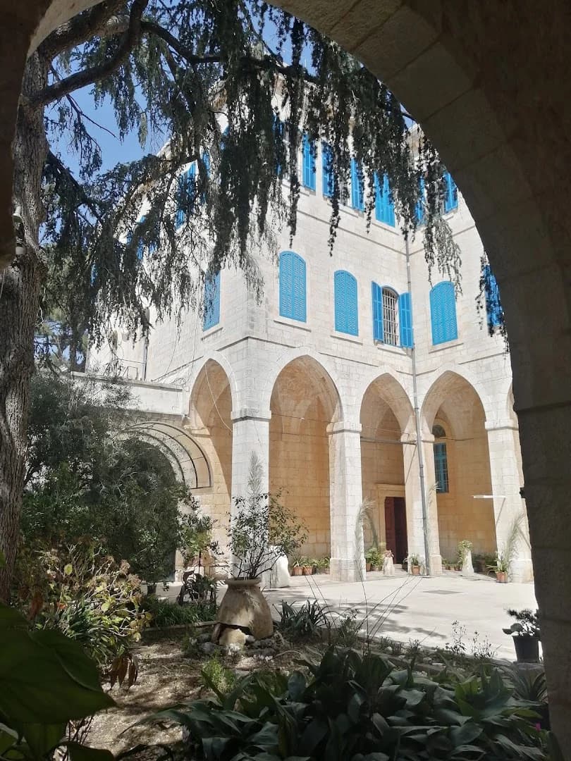 Exterior view of Aïn Warka Monastery