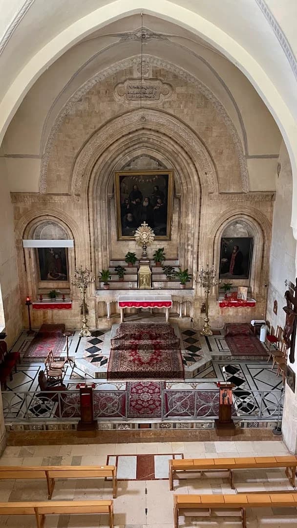 Interior view of Aïn Warka Monastery