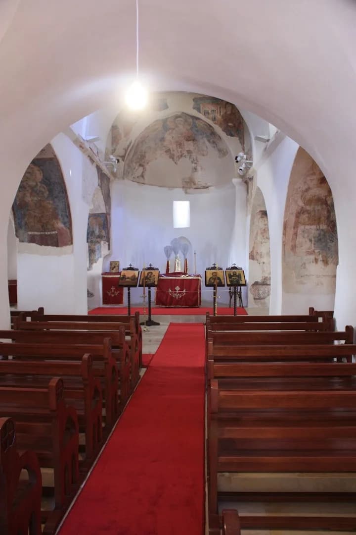 Interior view of Monastery of Our Lady of Kaftoun