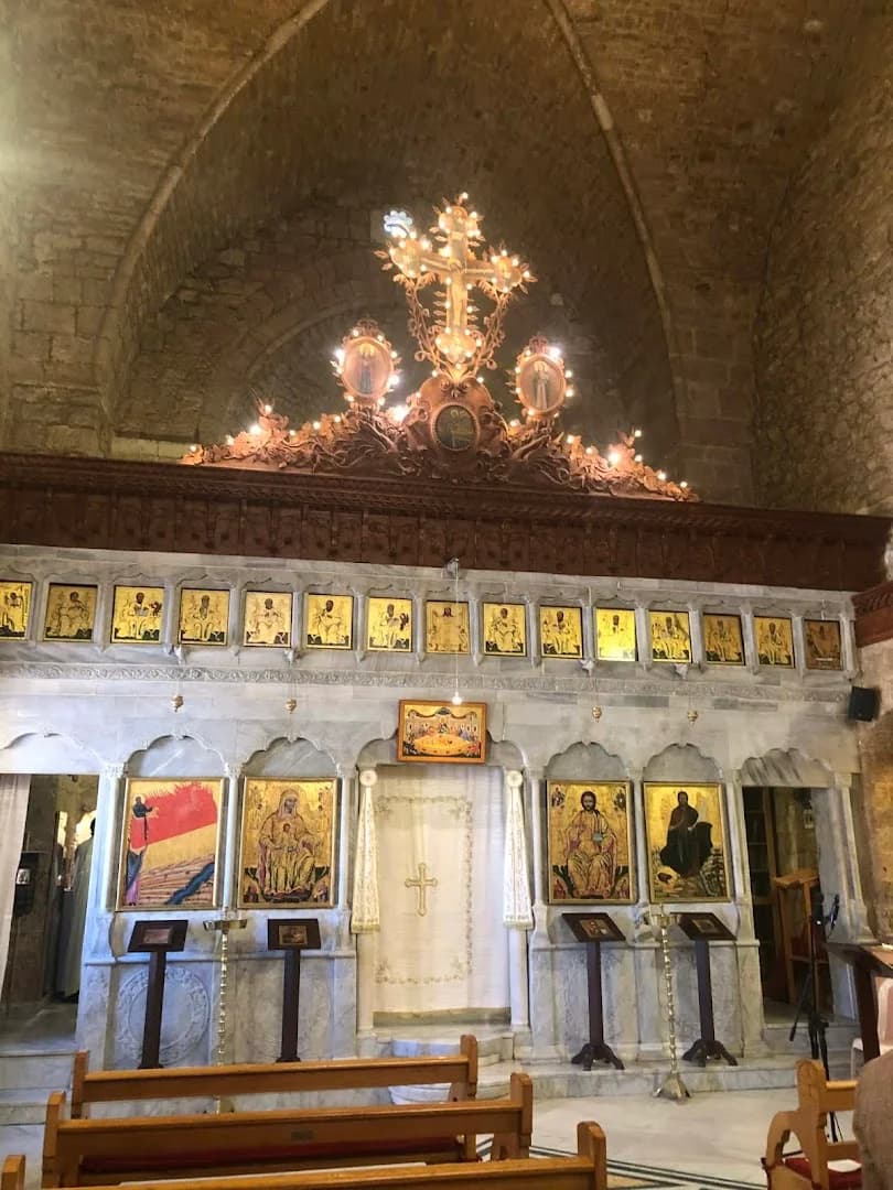 Interior view of Saint Elias Church (Tripoli)