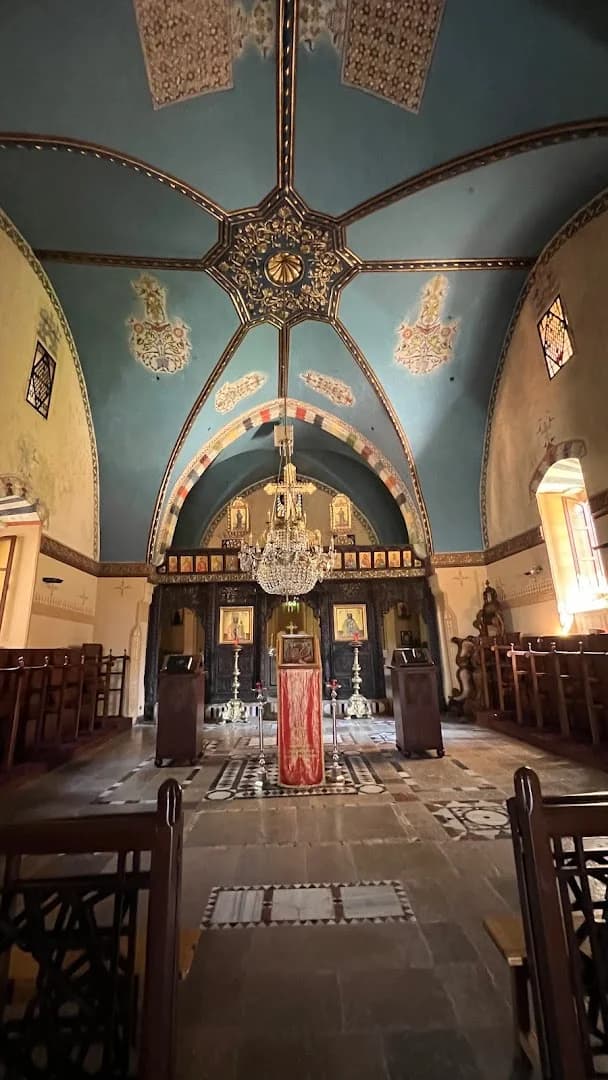 Interior view of Saint John Monastery