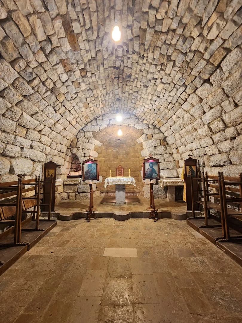 Interior view of Saint John Monastery