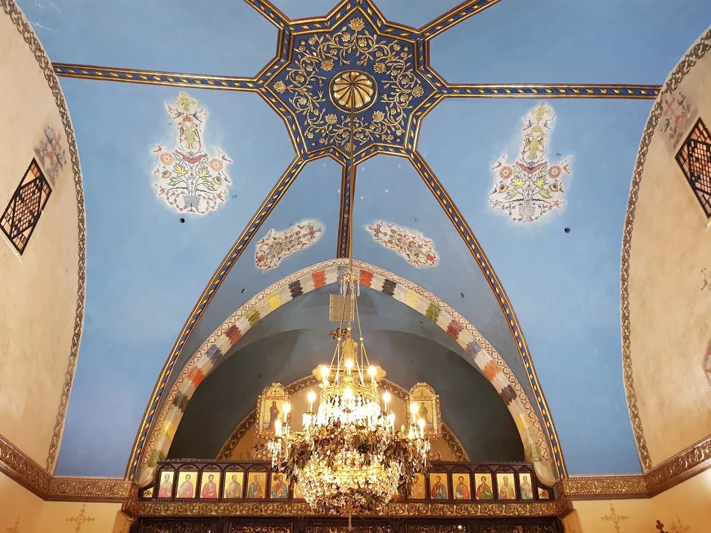 Interior view of Saint John Monastery
