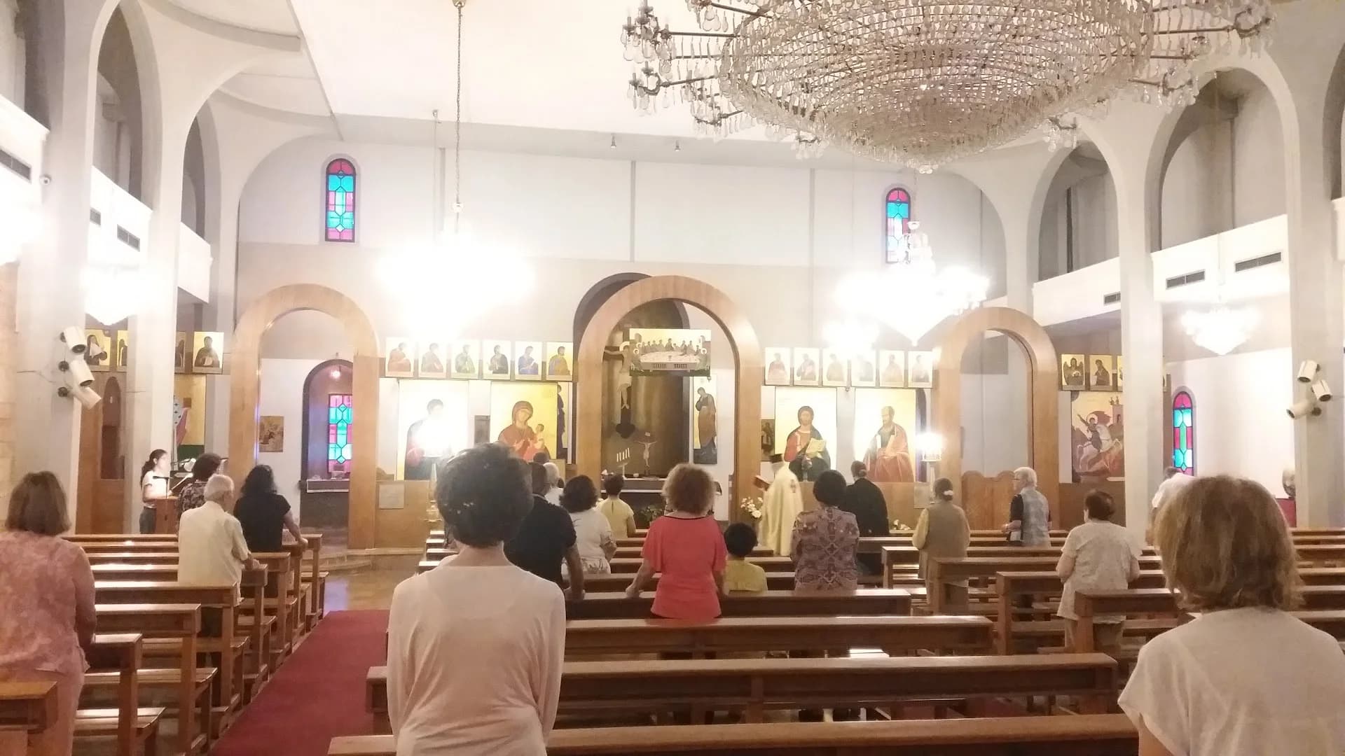 Interior view of Saints Peter & Paul Church (Beirut)