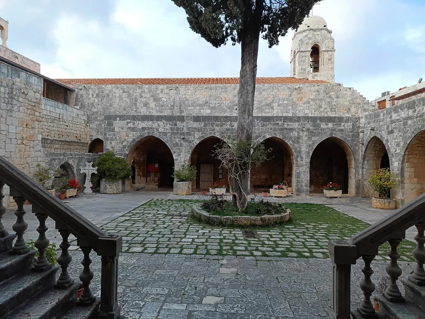 Exterior view of Our Lady of Balamand Patriarchal Monastery