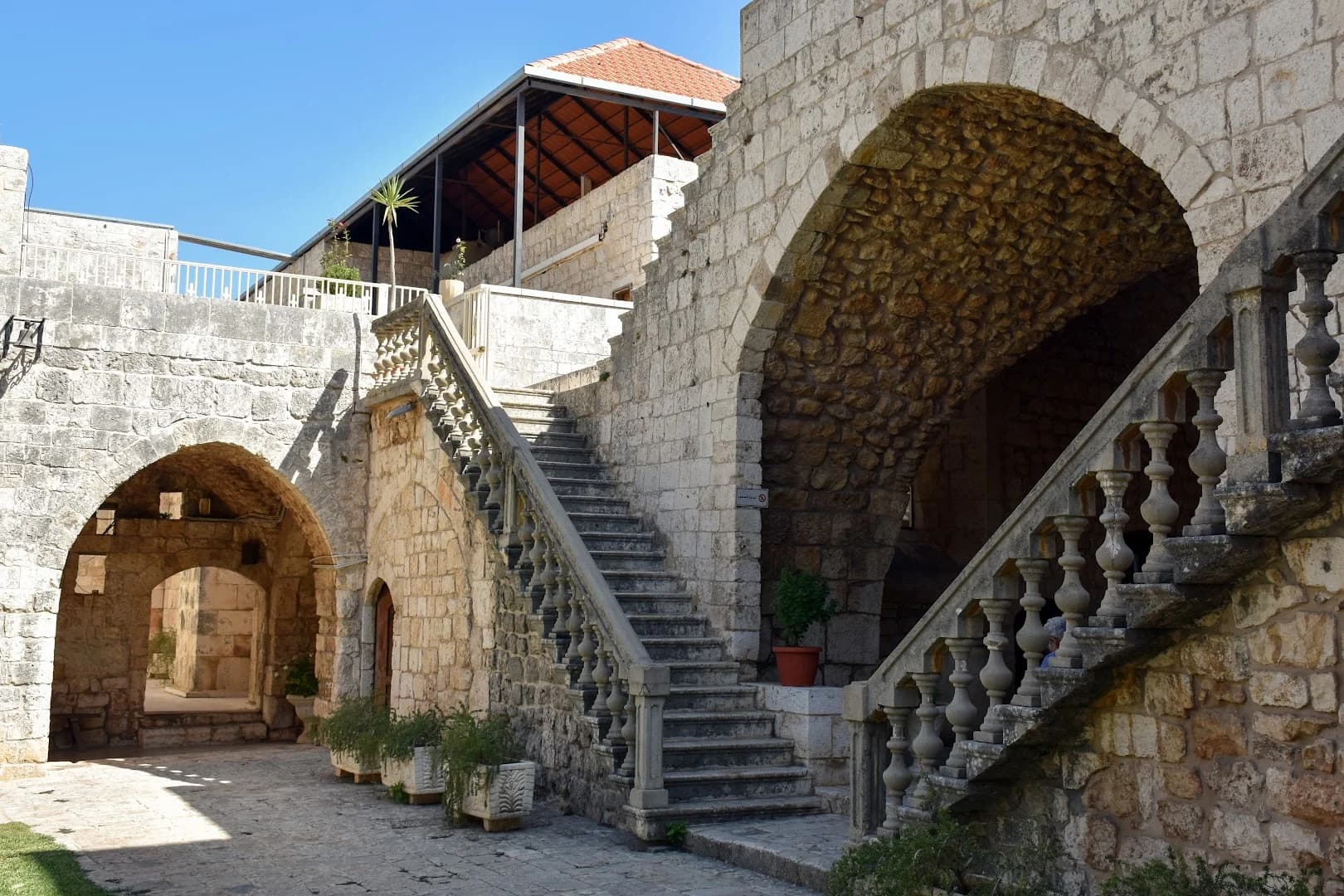 Exterior view of Our Lady of Balamand Patriarchal Monastery