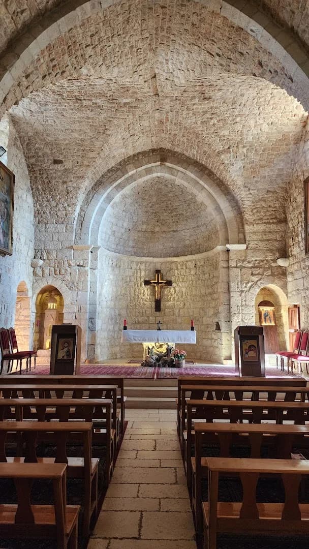 Interior view of Sanctuary of Saint Nimatullah Hardini