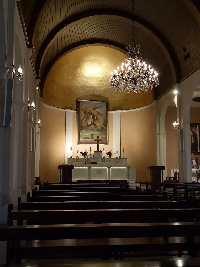Interior view of Saint Elias Cathedral (Sidon)