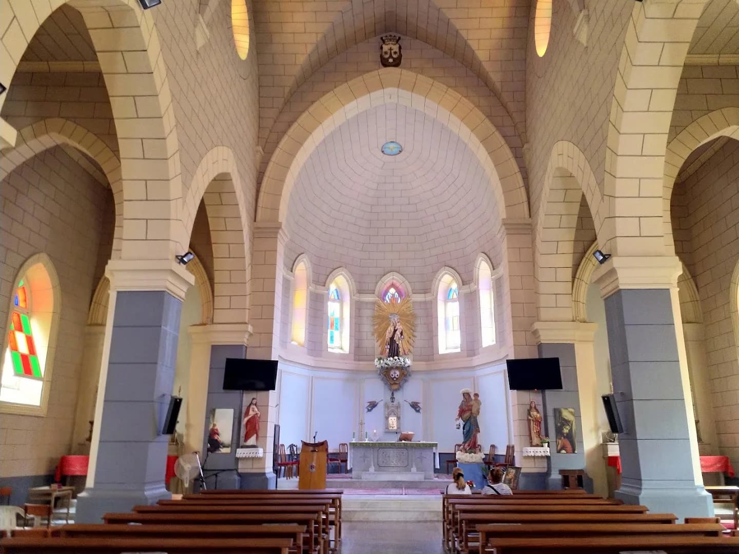 Interior view of Saint Doumit Monastery