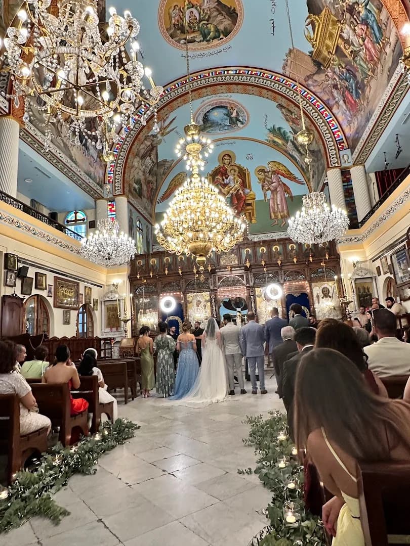 Interior view of Our Lady of the Entry Church (Saydet al Doukhoul)