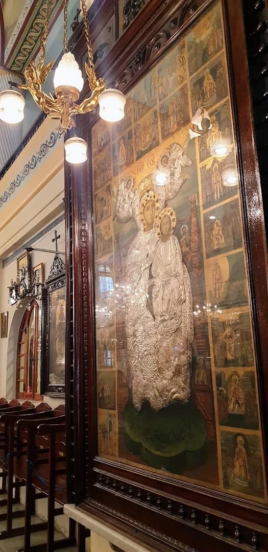 Interior view of Our Lady of the Entry Church (Saydet al Doukhoul)
