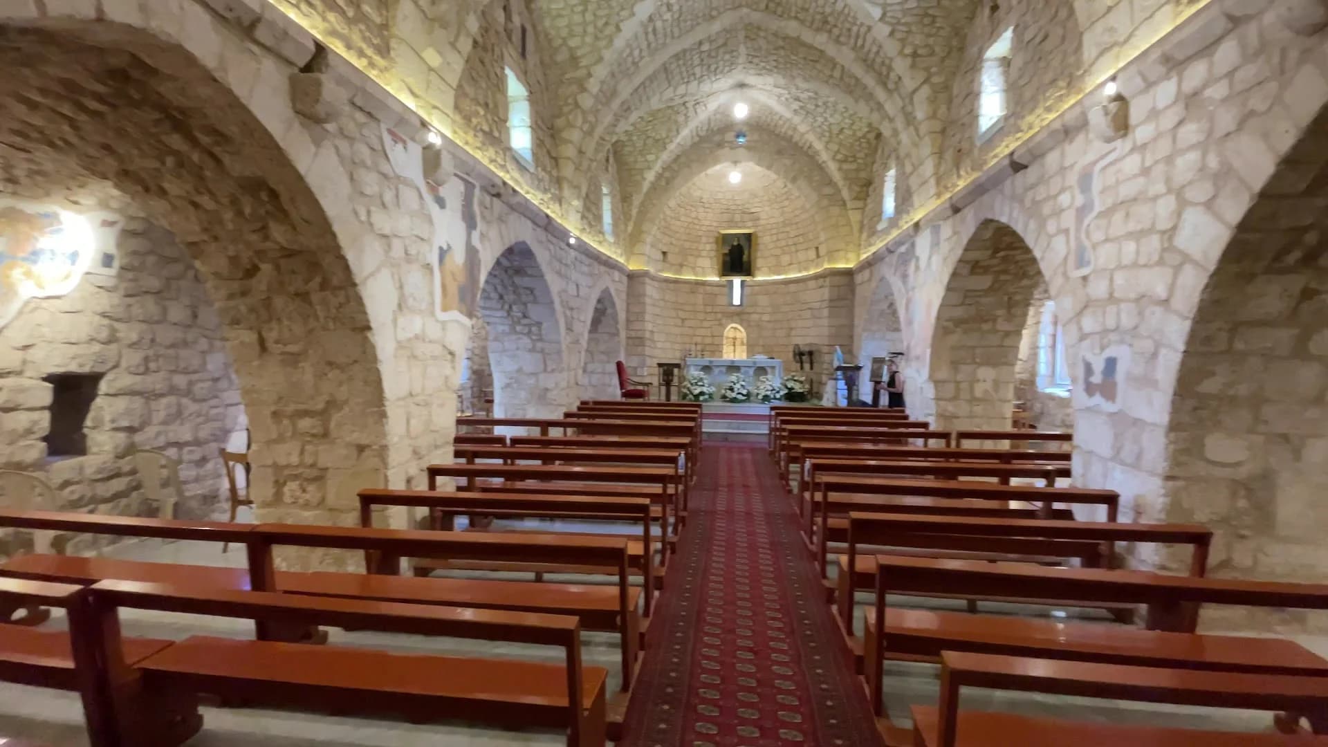 Intérieur view of Église Saint-Saba