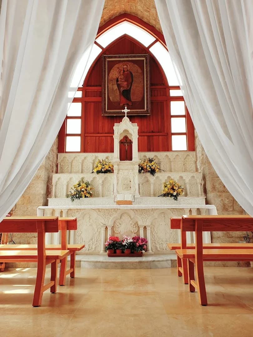 Altar view of Our Lady of the Forest Church (Saydet el Ghabeh)