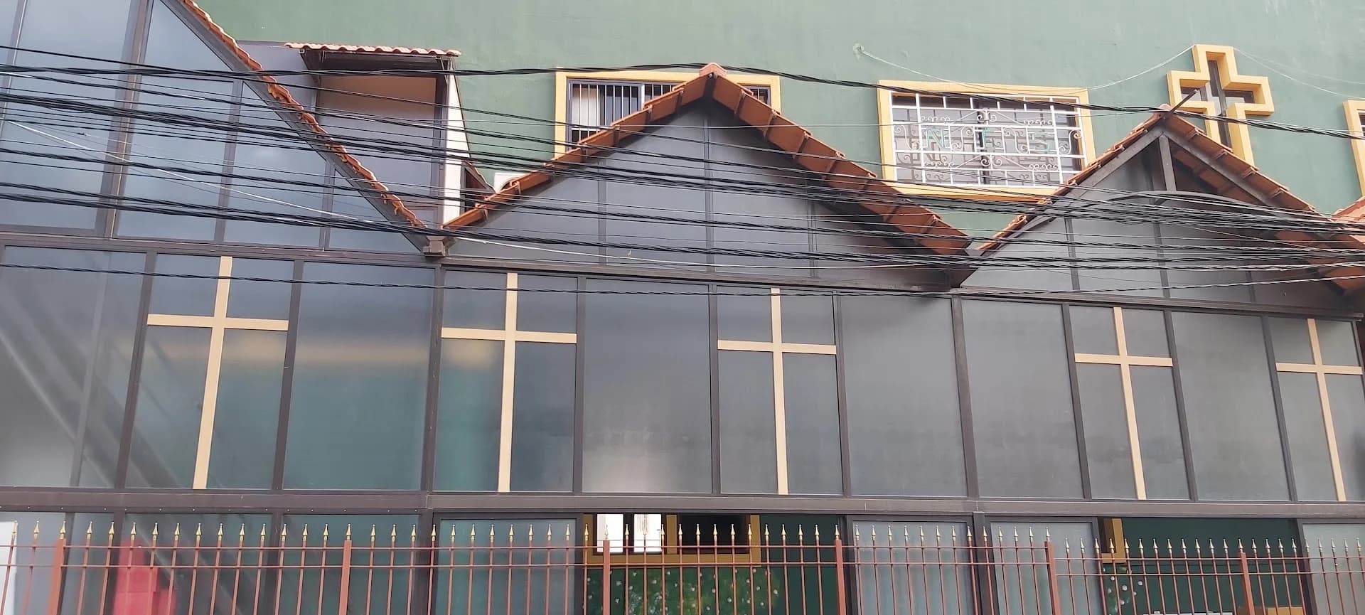 Facade view of Church of the Nazarene (Sin El Fil)