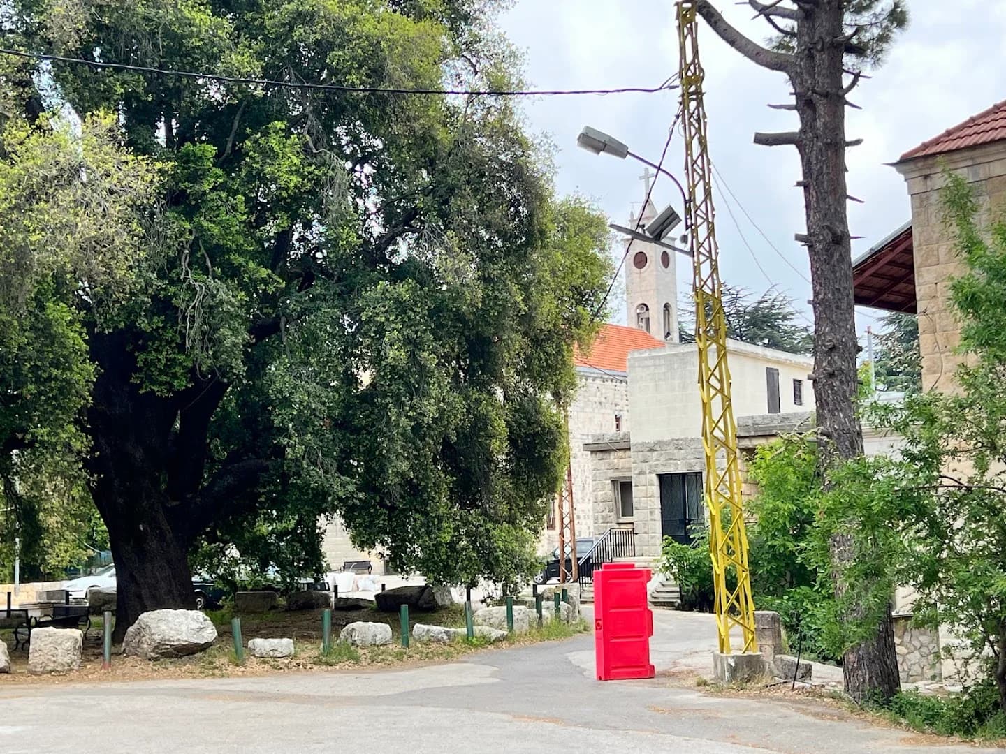 Exterior view of Saint Aabda Church