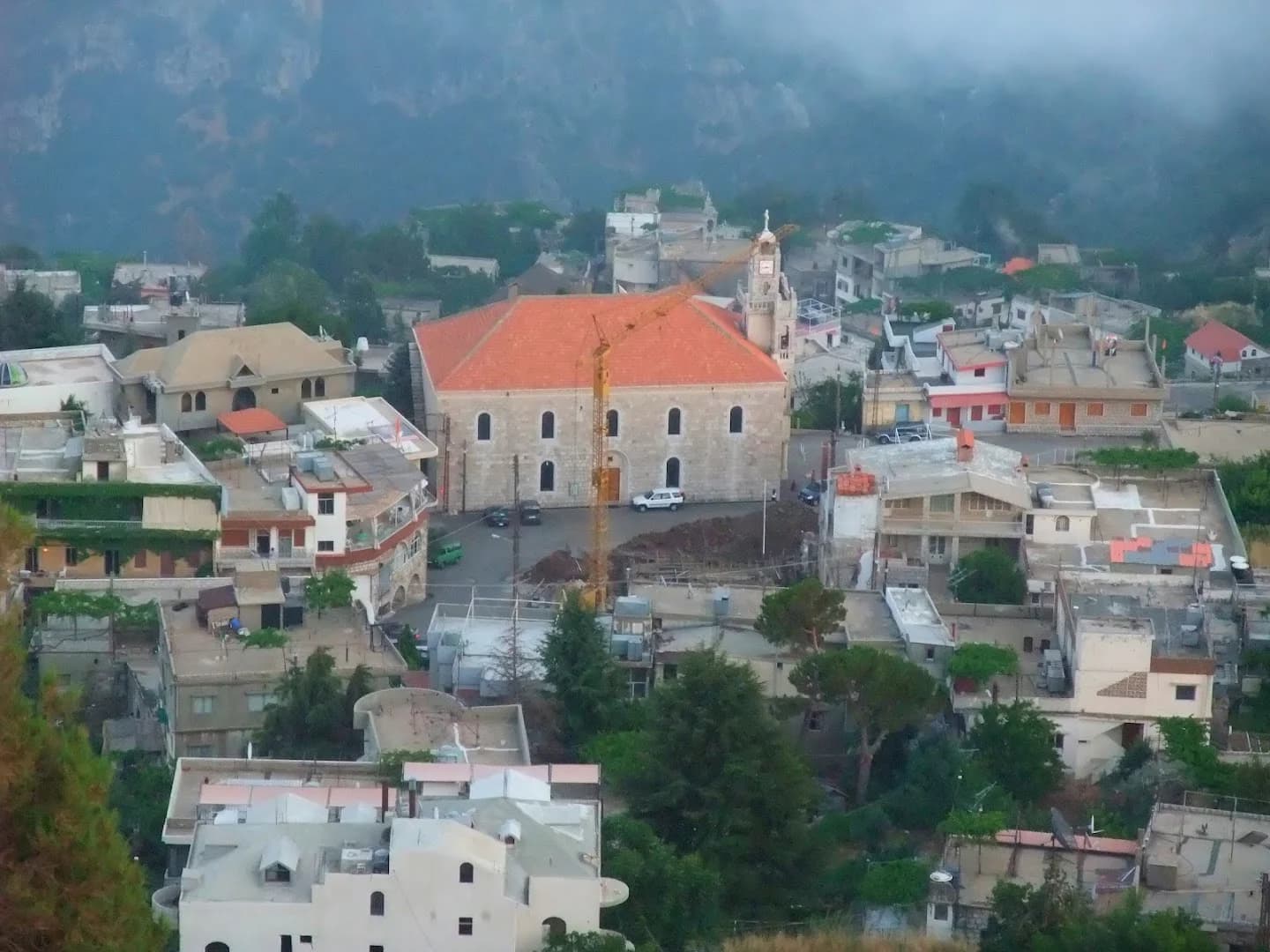 Exterior view of Saint Elias Cathedral (Qartaba)