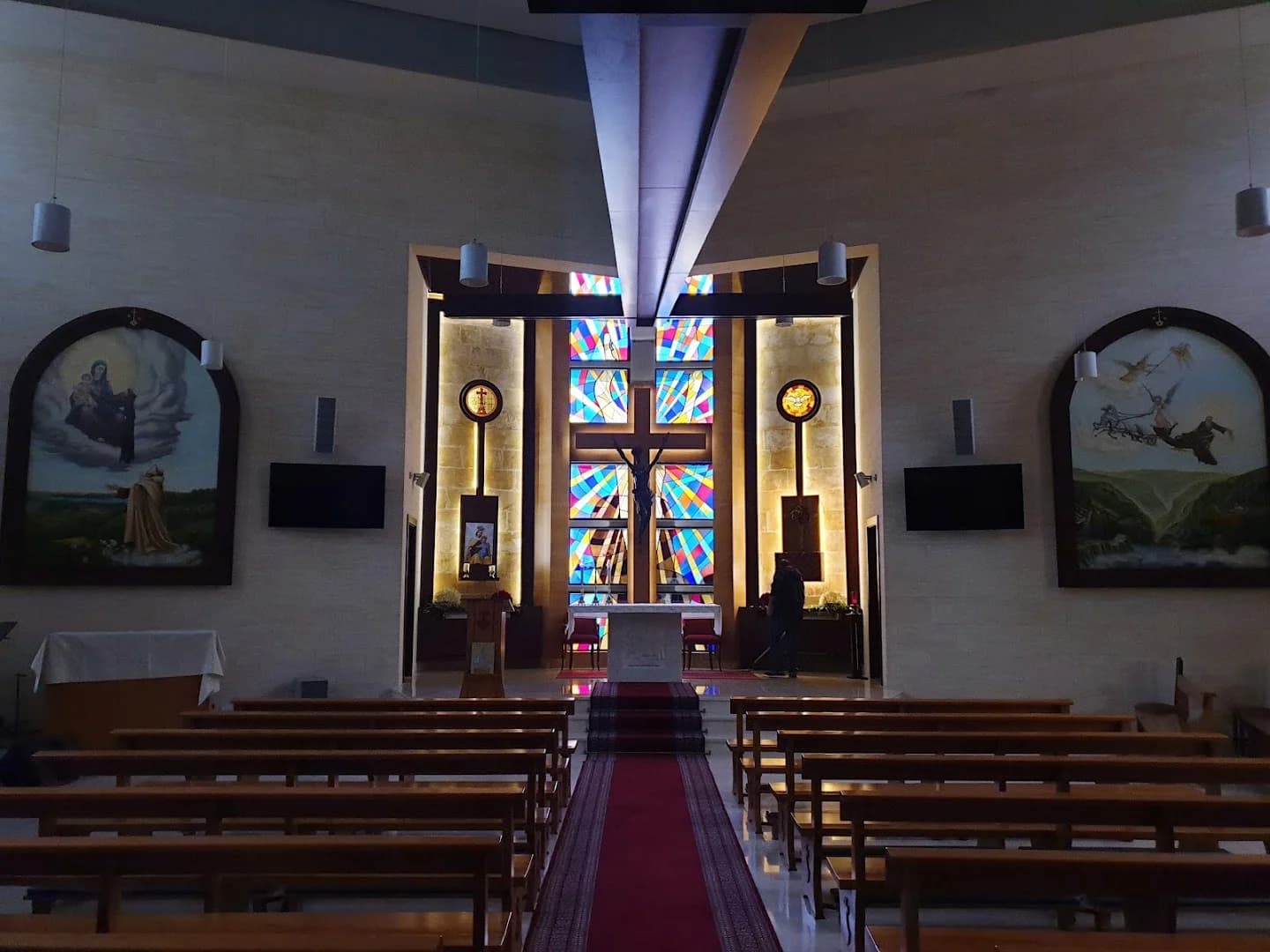 Interior view of Saint Elias Monastery (Fanyoun)