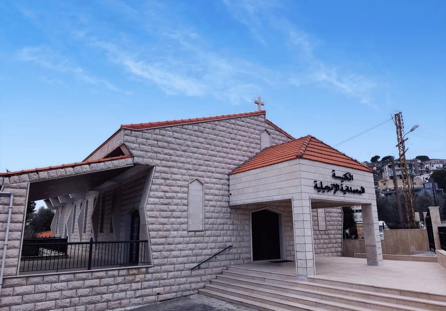 exterior of كنيسة خربة قنافار التعميدية, Church in خربة قنافار, Lebanon