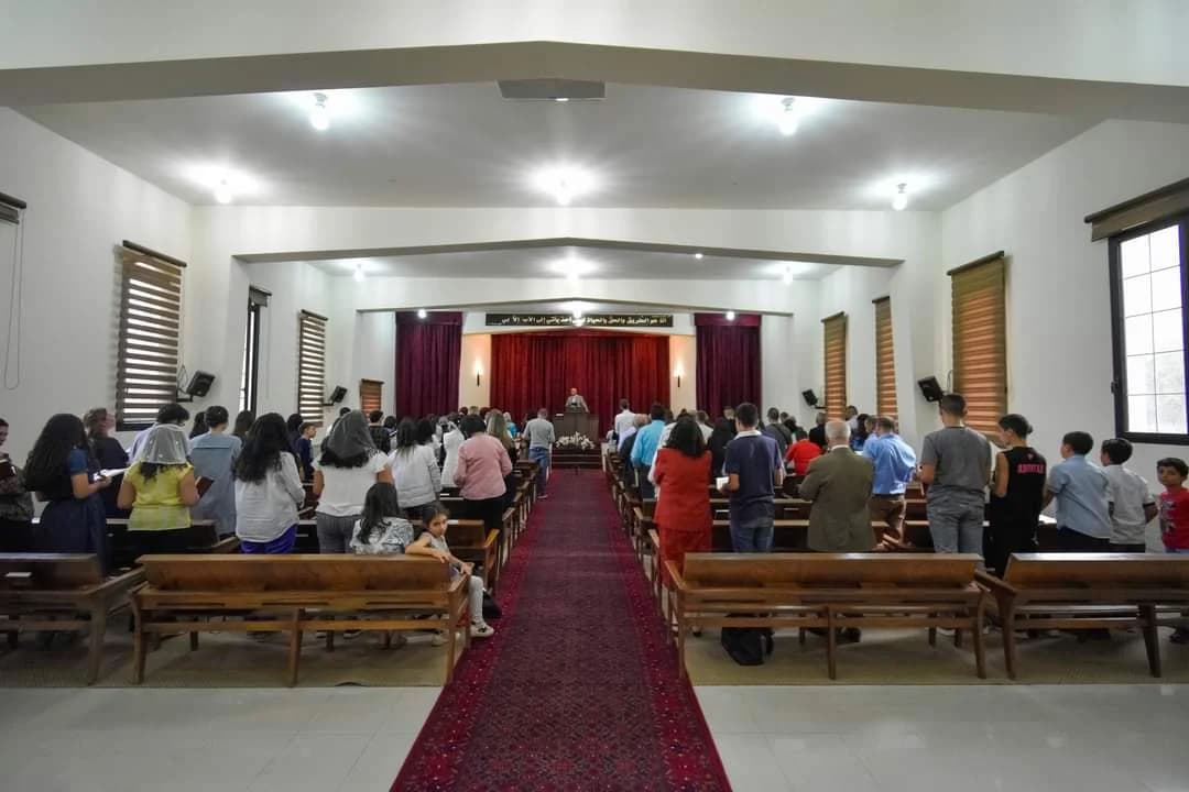 الداخل view of كنيسة خربة قنافار التعميدية