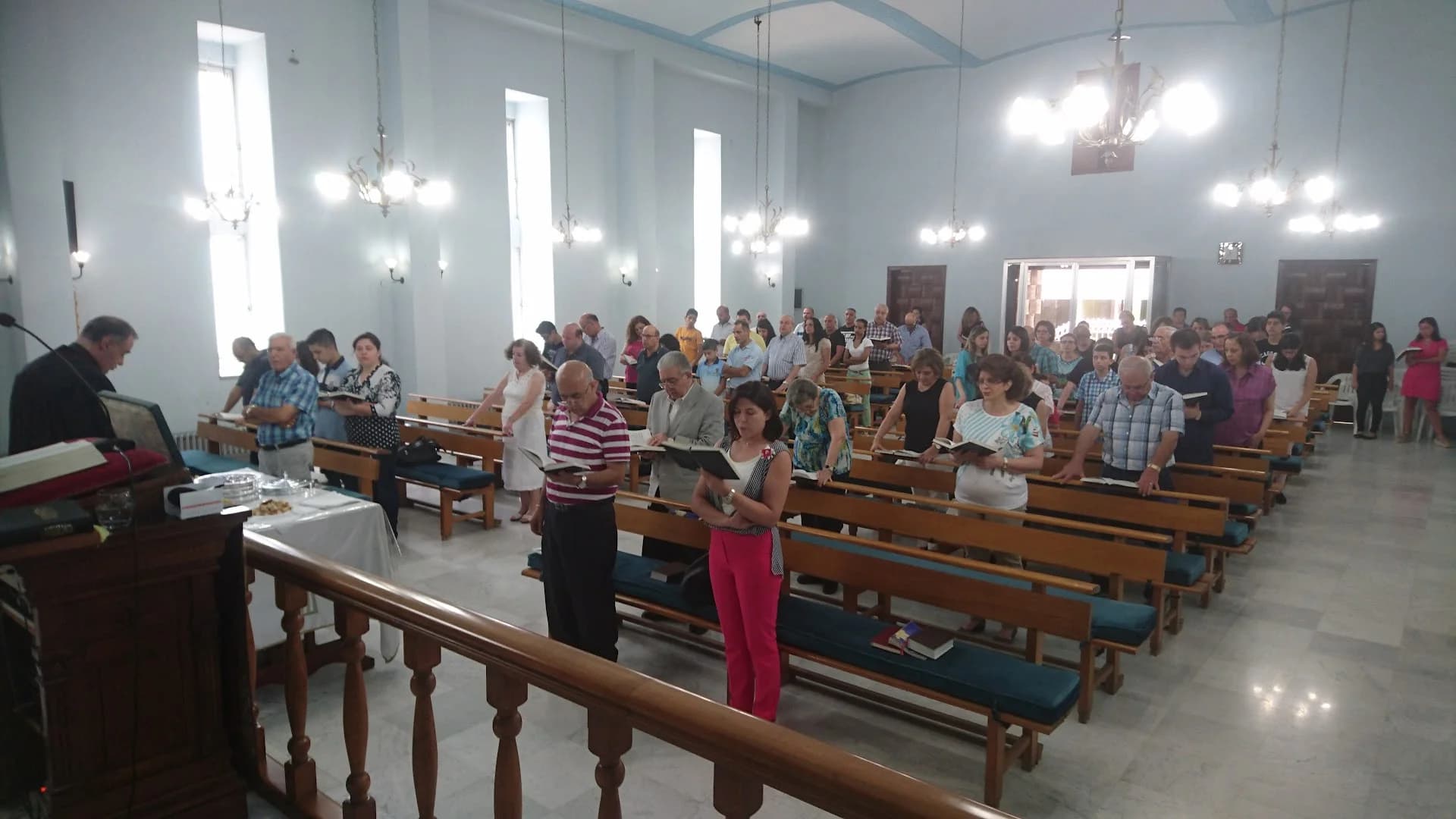 Interior view of The Evangelical Presbyterian Church